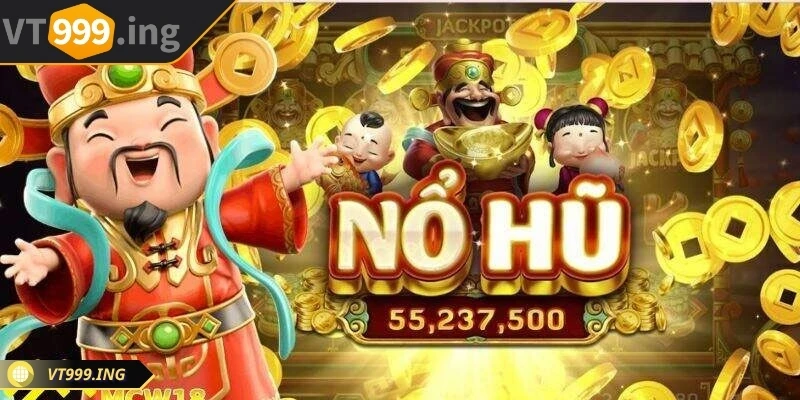 Giao diện slot 5 hàng giúp người mới dễ làm quen với cách chơi nổ hũ thần tài